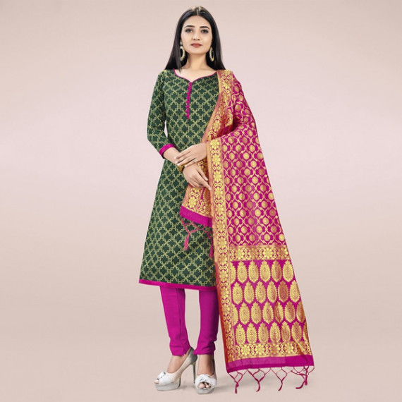 https://dropstyles.in/products/green-pink-unstitched-dress-material