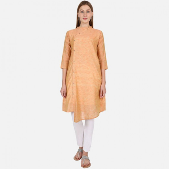 https://dropstyles.in/products/women-orange-solid-a-line-cotton-kurta