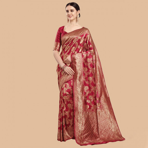 https://dropstyles.in/products/maroon-gold-ethnic-motifs-zari-silk-blend-banarasi-saree