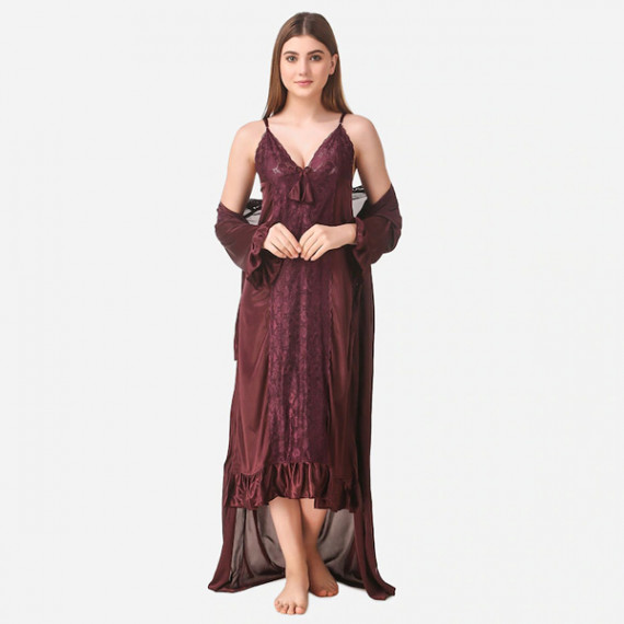https://dropstyles.in/products/brown-maxi-satin-solid-nightwear-set